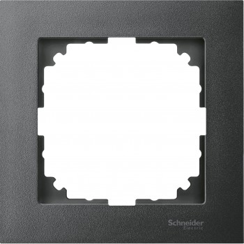 MTN4010-3614 Рамка M-Pure Антрацит 1-постовая Merten фото