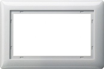 100103 Рамка Standard 55 Белый глянцевый 1,5-постовая Gira фото