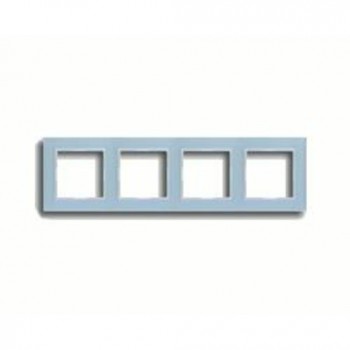 AC584GLBLGR Рамка A Creation Серо-Голубой 4-постовая Jung фото