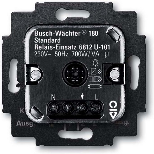 

6800-0-2160 (6812 U-101-500), Механизм базового реле Busch-Wachter для всех типов ламп, 700 Вт/ВА, ABB, Spring 6812 U-101-500
