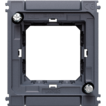 

LN4702C LivingLight Суппорт для рамок AIR на 2 модуля Bticino, LivingLight Air LN4702C