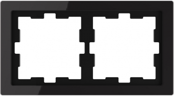 MTN4020-6503 Рамка D-Life Черный оникс 2-постовая Merten фото