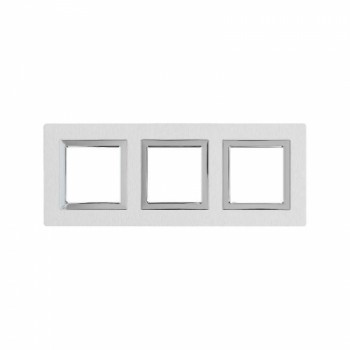 Рамка из алюминия серая 6 модулей DKC Avanti 4404836 фото