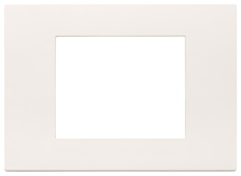 30653.00  Рамка Total Look Linea, 3 модуля, белый матовый Vimar фото