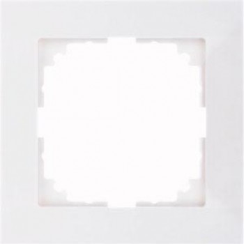 MTN4010-3619 Рамка M-Pure Полярно-белый 1-постовая Merten фото