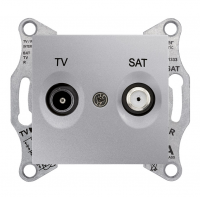 

SDN3401660 TV\SAT розетка оконечная, алюминий Schneider Electric, Sedna SDN3401660