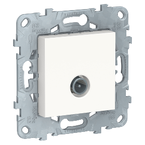 

NU546318 Розетка TV, проходная, Белый Schneider Electric, Unica Studio NU546318