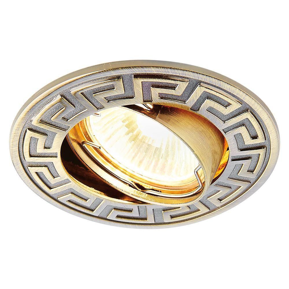 

Встраиваемый светильник Ambrella light Classic 120090 SB, Бронза, Classic 120090 SB