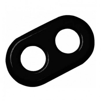 31802272 Рамка Garby Colonial Черная керамика 2-постовая Fontini фото