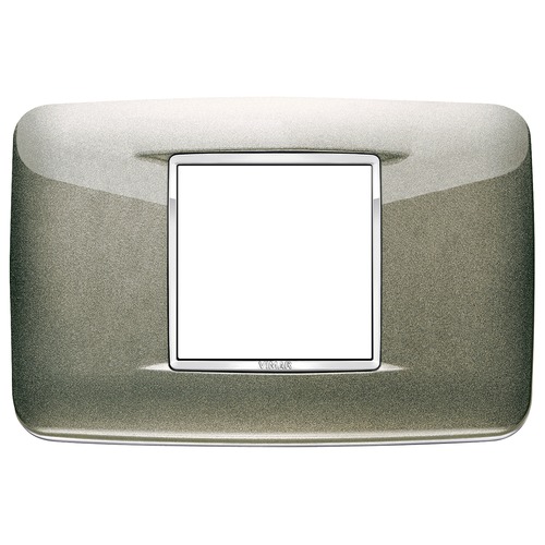 

20682.C08 Рамка Eikon Chrome Round Титан металлик 2 модуля Vimar, Eikon Chrome 20682.C08