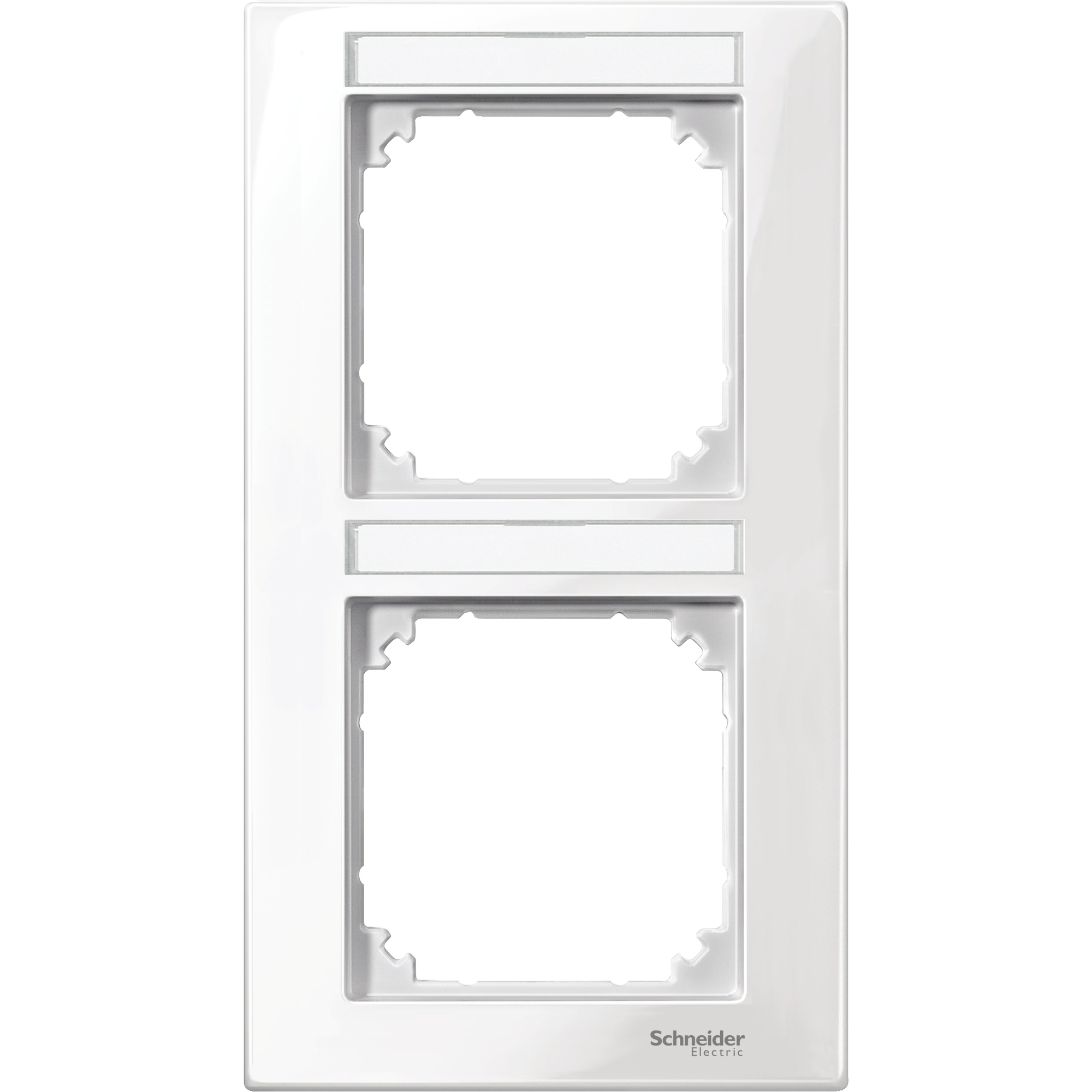 

MTN470225 Рамка с полем для надписи M-Smart Активный белый 2-постовая вертикальная Merten, M-Smart MTN470225