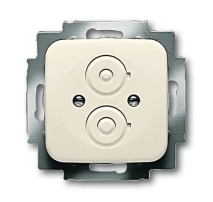 

1710-0-0698 (2529-212), Рамка центральная с суппортом Busch-Duro 2000 SI, цвет слоновая кость, ABB, Spring 2529-212