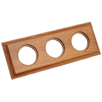 36813162 Рамка Venezia Carre Сапелли 3-постовая Fontini фото