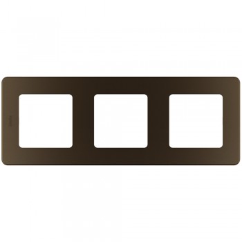 Рамка - 3 поста Бронза Legrand INSPIRIA 673959 фото