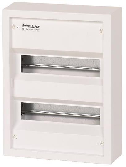

2CPX031292R9999 Шкаф настенный без двери A324N3 (24мод) UK600 ABB, Белый, UK600 A324N3