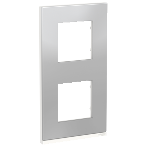 

NU6004V80 Рамка Unica Pure Алюминий матовый / Белый 2-постовая вертикальная Schneider Electric, Unica Pure NU6004V80