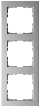 Рамка алюминий 3-постовая Jasmart G-Classic G1003S фото