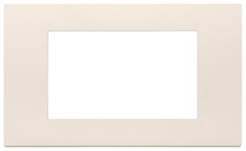 30654.01  Рамка Total Look Linea, 4 модуля, бежевый матовый Canvas Vimar фото