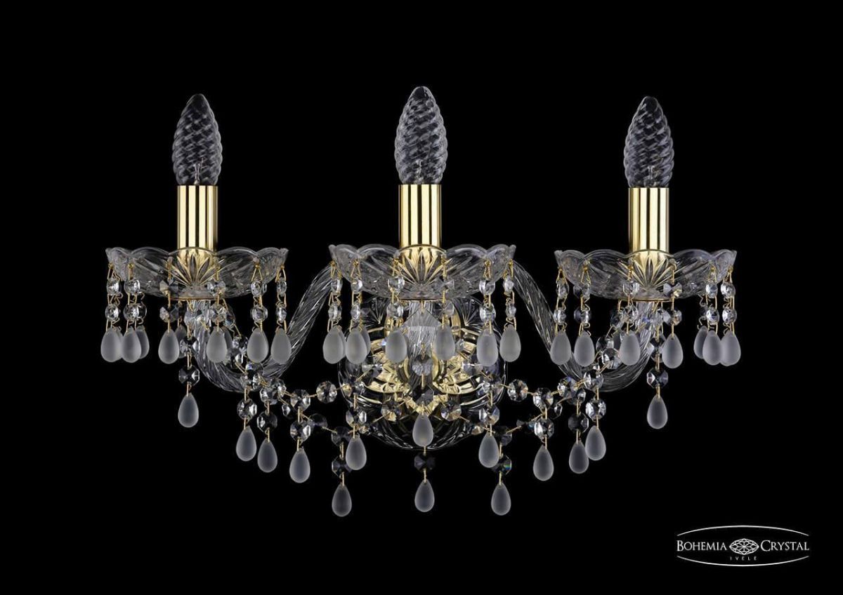 

Бра Bohemia Ivele 1410B/3/160/XL/G/V0300, Золотой, 1410 1410B/3/160/XL/G/V0300