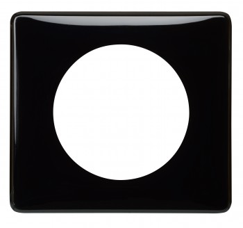 066681 Рамка Celiane Классика черный глянец 1-постовая Legrand фото