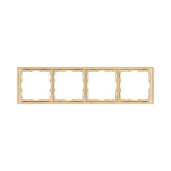 Рамка 4-кратная золотой Kollinger Eclipse EC4GD фото