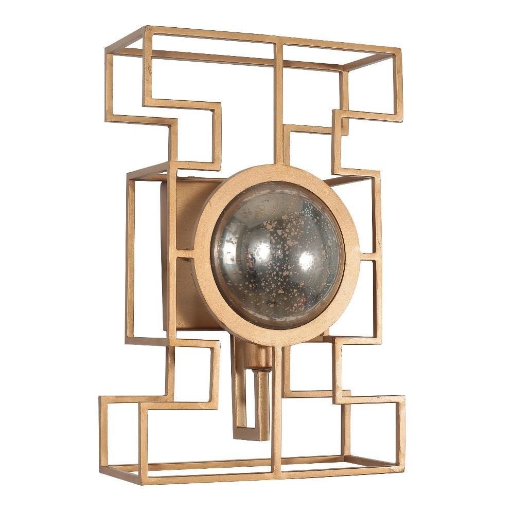 

Настенный светильник Crystal Lux Cuento AP1 Gold, Золотой, Cuento Cuento AP1 Gold