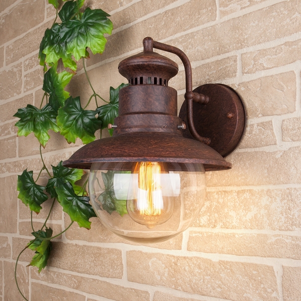 

Настенный фонарь уличный Talli брауни Talli D брауни (GL 3002D) Elektrostandard a038481, Talli брауни a038481