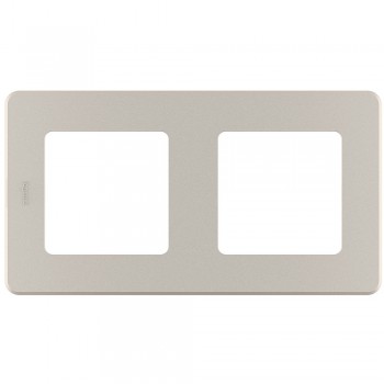 Рамка - 2 поста Шампань Legrand INSPIRIA 673948 фото