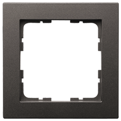 Рамка   1-постовая,  Мокко Jasmart G-Classic G1001Z фото