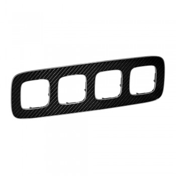 754474 Рамка Valena Allure Карбон 4-постовая Legrand фото