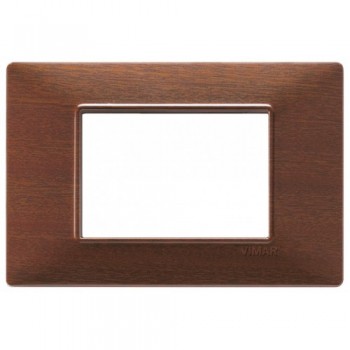 14653.33 Рамка Plana макоре 3-модульная Vimar фото