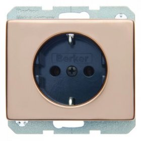 

41350007 Штепсельная розетка SCHUKO Arsys медь Berker, Arsys 41350007
