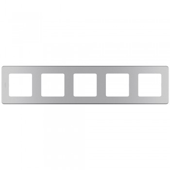 Рамка - 5 постов Алюминий Legrand INSPIRIA 673972 фото