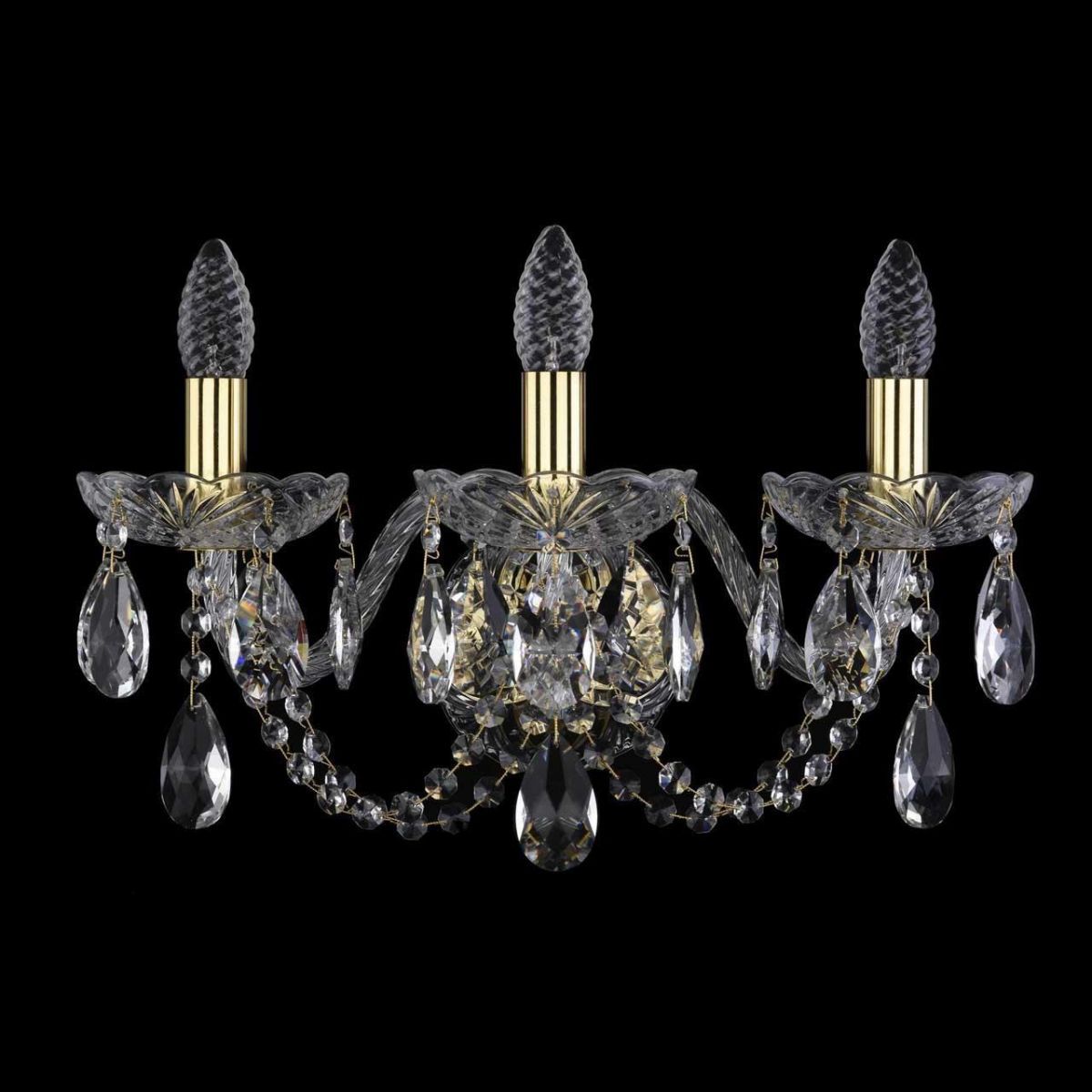 

Бра Bohemia Ivele 1402B/3/160/XL/G, Золотой, 1402B Gold 1402B/3/160/XL/G