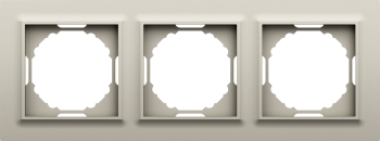 Рамка 3-я, матовый кашемир Donel A07 WAVE DEW21335 фото