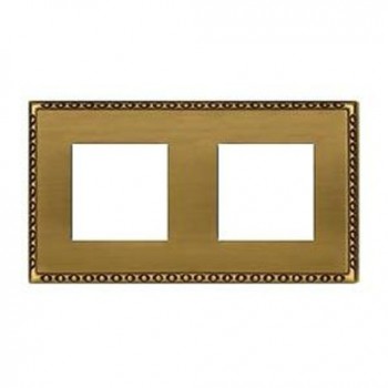 FD01212PB Рамка Toledo Bright Patina 2-постовая Fede фото