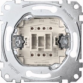

MTN3112-0000 Механизм выключателя одноклавишного, сх.2 10ах Merten, M-Smart MTN3112-0000