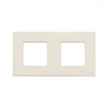 N2272 BL Рамка Zenit Альпийский белый 2-постовая ABB фото