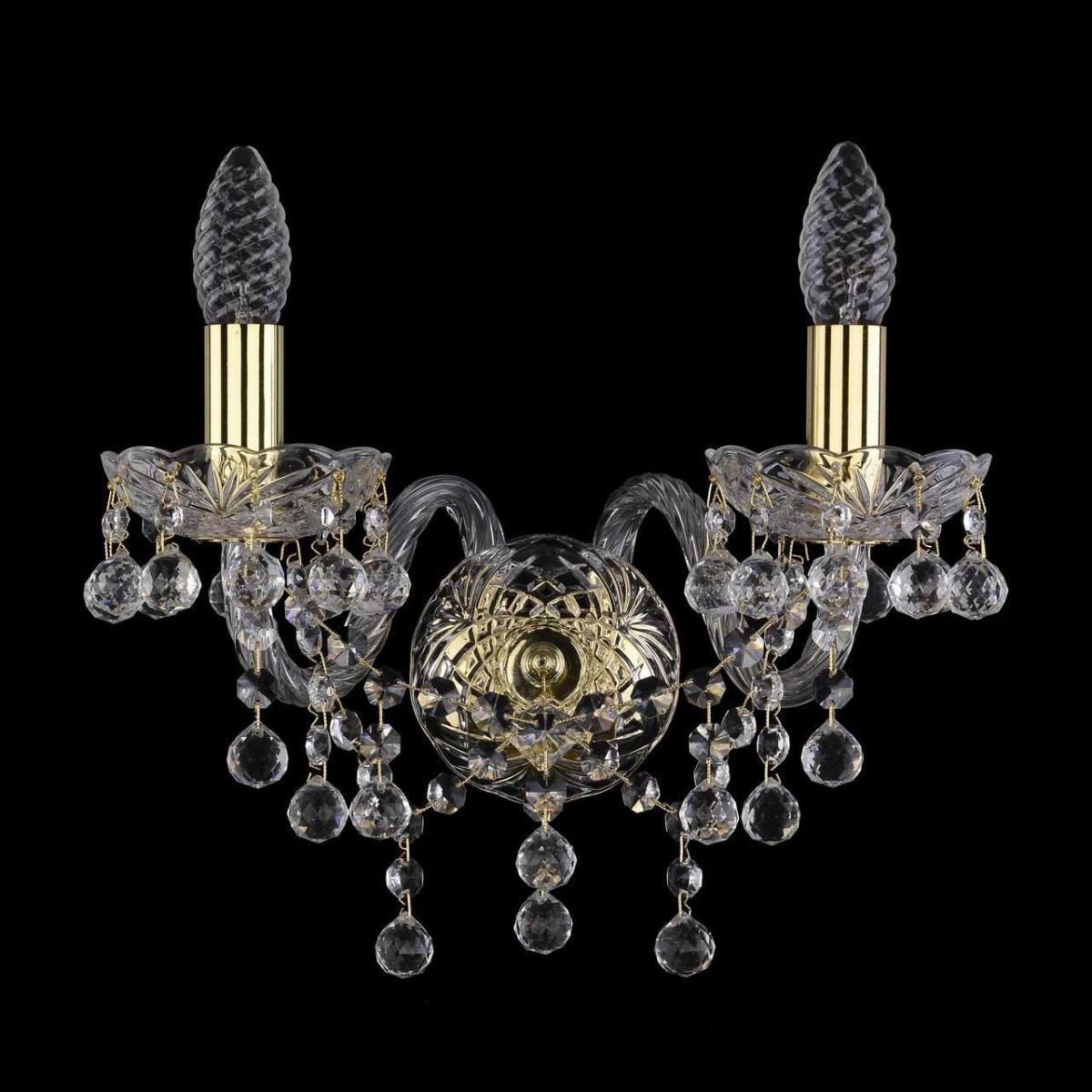 

Бра Bohemia Ivele 1409B/2/141/G, Золотой, 1409B Gold 1409B/2/141/G