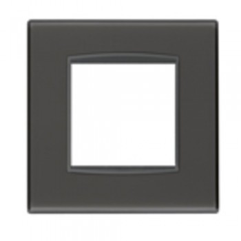 20642.40 Рамка Eikon Total Look Графит 2 модуля Vimar фото