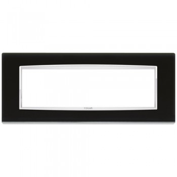 20657.C71 Рамка Eikon Chrome Classica Лед черный 7 модулей Vimar фото