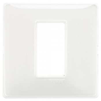 14641.41 Рамка Plana Снежный 1 модуль Vimar фото