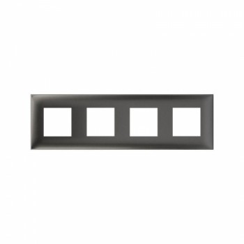 Рамка ARTLEBEDEV Серый жемчуг 8 модулей DKC Avanti 4424908 фото