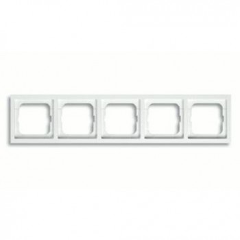 Рамка 5-постовая, альпийский белый ABB Future 1725-184K-500 фото