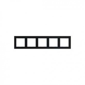 AC585SW Рамка A Creation Черный 5-постовая Jung фото