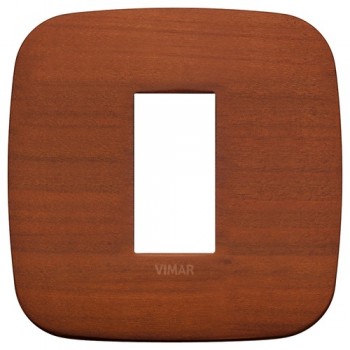 19671.52 Рамка Arke Round вишня 1 модуль Vimar фото