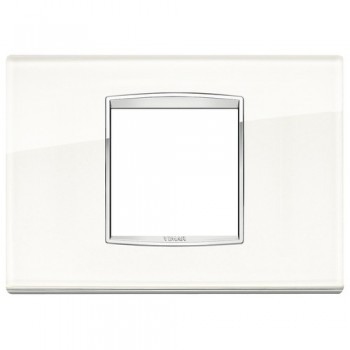 20652.C72 Рамка Eikon Chrome Classica Лед белый 2 модуля Vimar фото