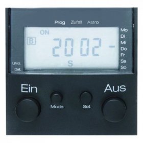 

17381606 Таймер с дисплеем и подключением датчика цвет: антрацит, матовый B.1/B.3/B.7 Glas Berker, S.1 17381606