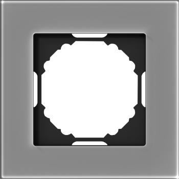 Рамка 1-я, дымчатое стекло Donel A07 NATURAL DEN211SG фото