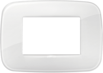 19683.66 Рамка Arke Round Ледяной 3-модульная Vimar фото